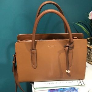 Radley London Brown Crossbody Satchel